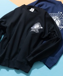 【DESERT SPORTSWEAR/デザートスポーツウェア】ビックシルエット バックプリント 刺繍 スウェットトレーナー