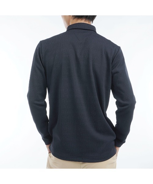 【セール】モノグラム ジャカート 長袖シャツ(ポロシャツ)|TOMMY HILFIGER GOLF(トミー ヒルフィガー ゴルフ) 【セール】モノグラム ジャカート 長袖シャツ(ポロシャツ)|TOMMY HILFIGER GOLF(トミー ヒルフィガー ゴルフ)