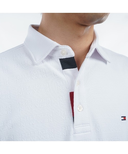 【セール】モノグラム ジャカート 長袖シャツ(ポロシャツ)|TOMMY HILFIGER GOLF(トミー ヒルフィガー ゴルフ) 【セール】モノグラム ジャカート 長袖シャツ(ポロシャツ)|TOMMY HILFIGER GOLF(トミー ヒルフィガー ゴルフ)