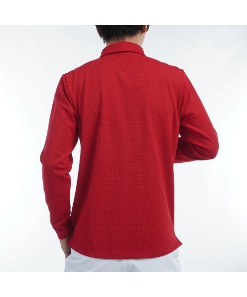 【セール】モノグラム ジャカート 長袖シャツ(ポロシャツ)|TOMMY HILFIGER GOLF(トミー ヒルフィガー ゴルフ) 【セール】モノグラム ジャカート 長袖シャツ(ポロシャツ)|TOMMY HILFIGER GOLF(トミー ヒルフィガー ゴルフ)