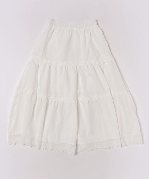 Mayree（メイリー）の「【Mayree】ティアード レース スカート（スカート・レディース・ホワイト・SMALL/MEDIUM/LARGE）」の7枚目の写真