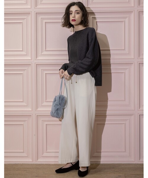 セール】《SS-LLsize》着丈が選べる！裏起毛ストレッチイージーワイド