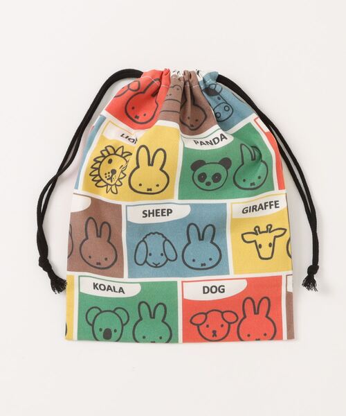 Miffy( ミッフィー)の「【 miffy 】 Dick Bruna 巾着 「MIFFY & ANIMALS」(ポーチ・レディース・その他2/その他1・FREE)」の7枚目の写真