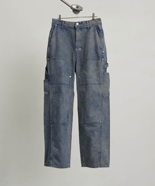PUBLIC DENIM ダブルニーパンツ　完売品　未使用 セール】〈セットアップ対応〉PUBLIC DENIM ダブルニーパンツ