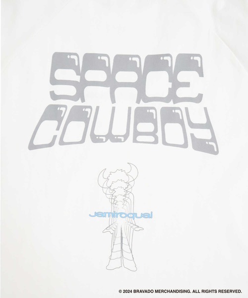 Right-on（ライトオン）の「Jamiroquaiラグラン長袖Tシャツ（Tシャツ/カットソー・メンズ・キナリ/ブラック/ネイビー・L/M）」の8枚目の写真