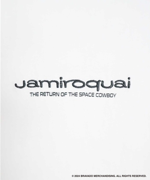 Right-on（ライトオン）の「Jamiroquaiラグラン長袖Tシャツ（Tシャツ/カットソー・メンズ・キナリ/ブラック/ネイビー・L/M）」の9枚目の写真
