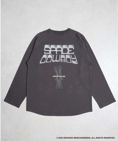 Right-on（ライトオン）の「Jamiroquaiラグラン長袖Tシャツ（Tシャツ/カットソー・メンズ・キナリ/ブラック/ネイビー・L/M）」の13枚目の写真