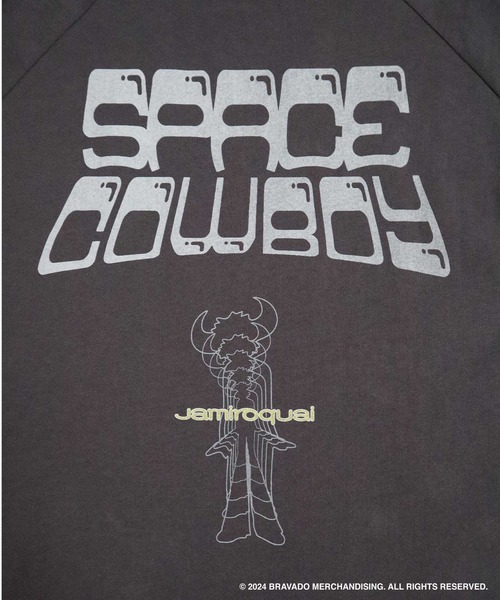 Right-on（ライトオン）の「Jamiroquaiラグラン長袖Tシャツ（Tシャツ/カットソー・メンズ・キナリ/ブラック/ネイビー・L/M）」の15枚目の写真