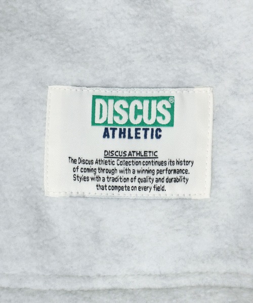 DISCUS(ディスカス)の「DISCUS/ディスカス オーバーサイズ 配色切替 ワンポイントシリコンワッペン フリース プルオーバーハーフジップ トレーナー(スウェット・レディース・ブラック/オートミール/ネイビー/パープル・M/L)」の15枚目の写真