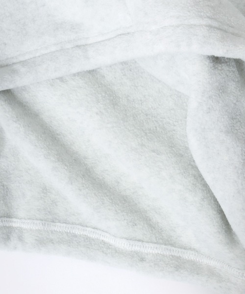 DISCUS(ディスカス)の「DISCUS/ディスカス オーバーサイズ 配色切替 ワンポイントシリコンワッペン フリース プルオーバーハーフジップ トレーナー(スウェット・レディース・ブラック/オートミール/ネイビー/パープル・M/L)」の17枚目の写真