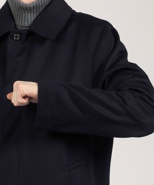 Mackintosh(マッキントッシュ)の「MACKINTOSH DUNKELD ウール ステンカラーコート(ステンカラーコート・メンズ・ネイビー・38/36)」の9枚目の写真