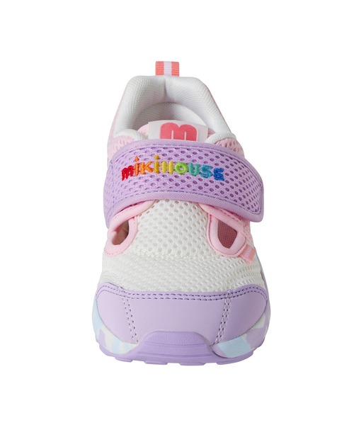 MIKI HOUSE（ミキハウス）の「ダブルラッセル キッズシューズ（スニーカー・キッズ・ラベンダー/ホワイト/ブラック・19cm/18cm/17cm/16cm）」の6枚目の写真