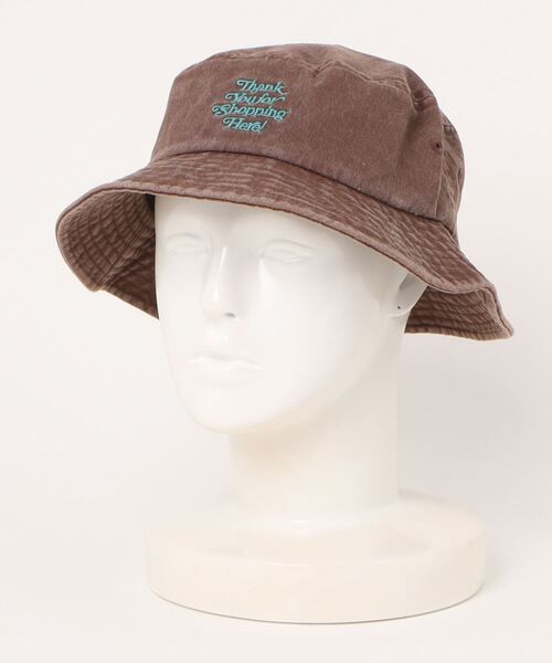 FRUIT OF THE LOOM(フルーツオブザルーム)の「【FRUIT OF THE LOOM】Pigment BUCKET HAT(ハット・メンズ・アイボリー/ブラック/ブラウン/ベージュ/インディゴブルー・FREE)」の21枚目の写真