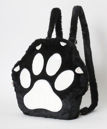 Salong hameu（サロン ハミュー）の「PSYCHO NATION（サイコネーション）ねこ肉球フェイクファーバッグ/リュック  レディース メンズ/サブカルファッション/病み系/量産系女子（バックパック/リュック・キッズ）」