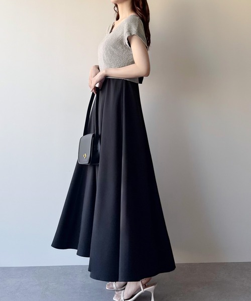 星座刺繍アシメドッキングワンピース | レディース服