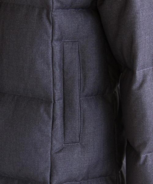 BEAUTY&YOUTH UNITED ARROWS（ビューティーアンドユースユナイテッドアローズ）の「BY∵ フードロングダウン◆（ダウンジャケット/コート・レディース・ブラック/ダークグレー・SMALL/MEDIUM）」の7枚目の写真