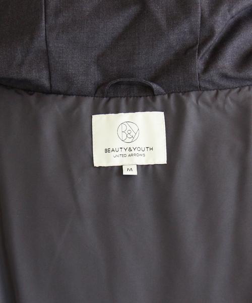 BEAUTY&YOUTH UNITED ARROWS（ビューティーアンドユースユナイテッドアローズ）の「BY∵ フードロングダウン◆（ダウンジャケット/コート・レディース・ブラック/ダークグレー・SMALL/MEDIUM）」の9枚目の写真