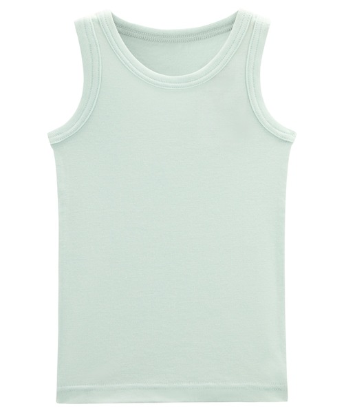 【新品・未使用】カラータンクトップ　ミント セール】さらさらキープカラータンクトップ（インナーウェア