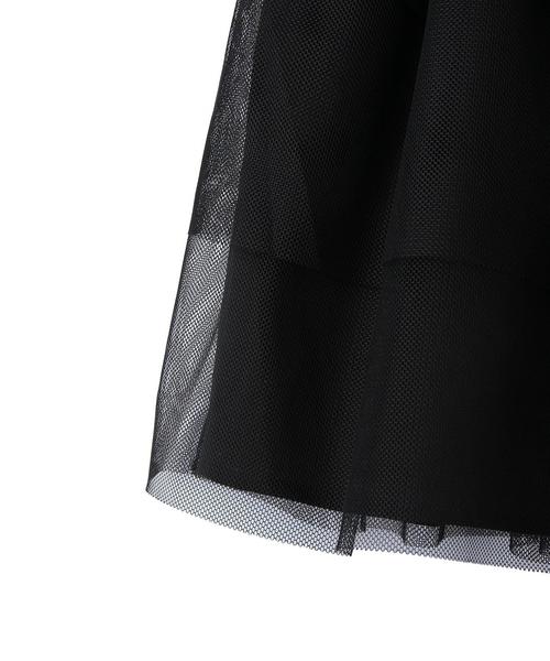 green label relaxing（グリーンレーベルリラクシング）の「【KIDS】ブラックチュール SK◆（スカート・キッズ・ブラック・105/125/135/115/95）」の5枚目の写真