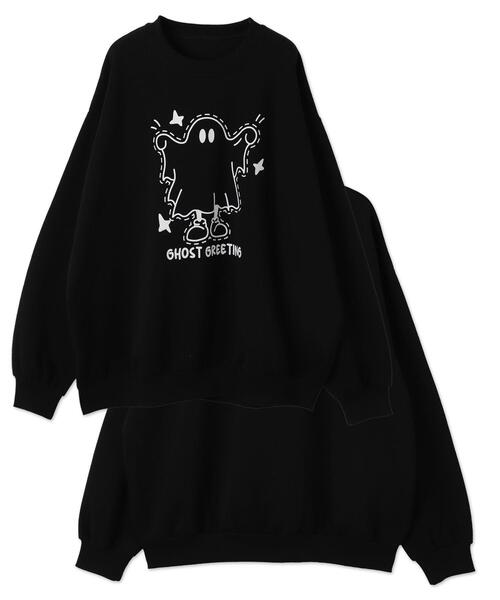 Ice Cream グラフィックプルオーバースウェットシャツ ブラック セール】WEGO/アソートグラフィックプルオーバー(スウェット