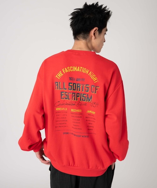 WEGO(ウィゴー)の「WEGO/アソートグラフィックプルオーバー(スウェット・メンズ・N/S/V/U/T/M/R/P/Q/O・LARGE/SMALL/MEDIUM)」の7枚目の写真