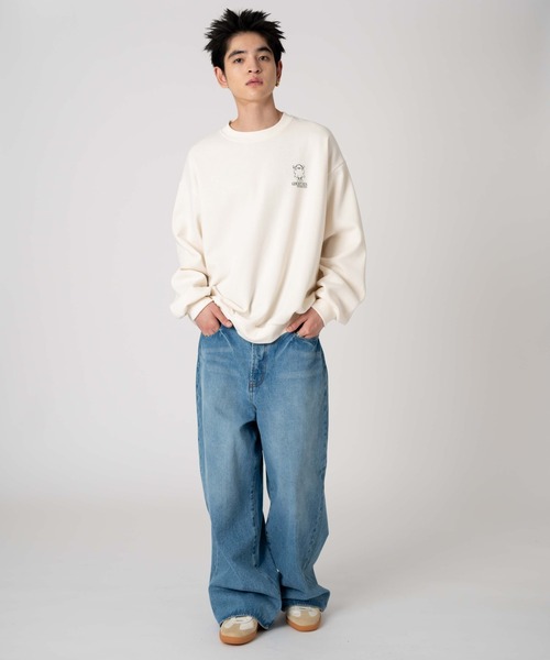 WEGO(ウィゴー)の「WEGO/アソートグラフィックプルオーバー(スウェット・メンズ・N/S/V/U/T/M/R/P/Q/O・LARGE/SMALL/MEDIUM)」の22枚目の写真