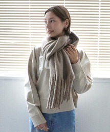 Emma（SELECT LEVERY）（エマ セレクトリベリー）の「フェイクウール無地マフラー（マフラー）」