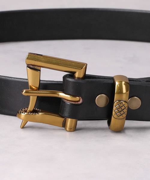 Right-on（ライトオン）の「【BARNS】30mm AGORベルト（ベルト・メンズ・ブラック/ブラウン・95/85）」の3枚目の写真