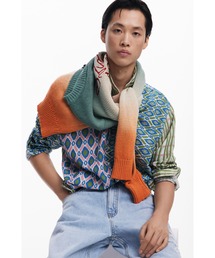 Desigual（デシグアル）の「ミックスプリント パッチワークシャツ（シャツ/ブラウス・メンズ）」