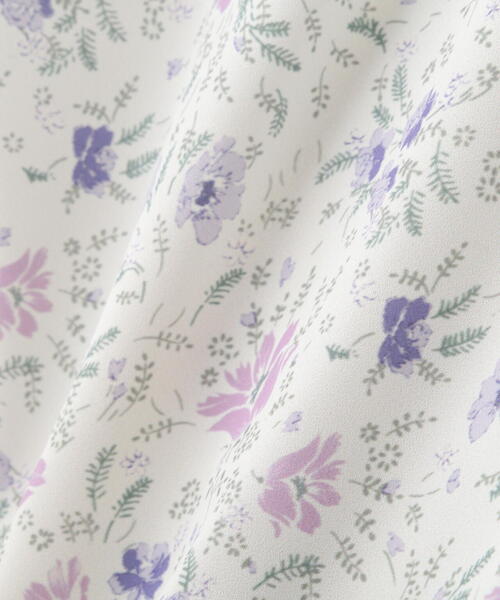 PROPORTION BODY DRESSING(プロポーションボディドレッシング)の「フラワープリントスカート / 1215120101(スカート・レディース・ホワイト系その他/ブラック・MEDIUM/SMALL)」の14枚目の写真