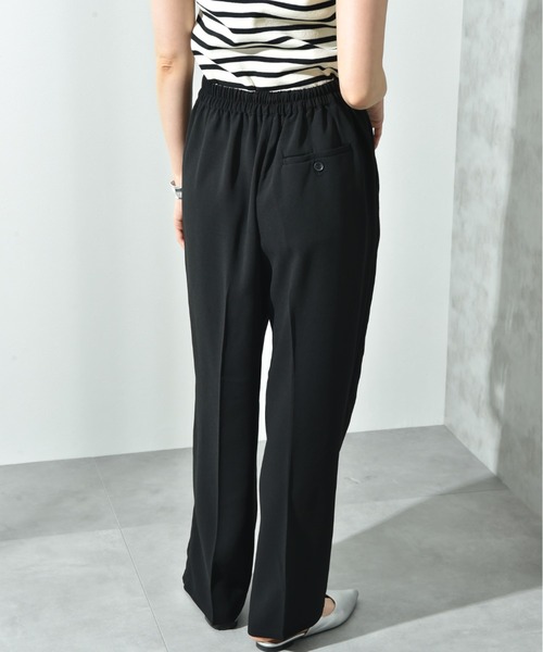 INTERPLANET(インタープラネット)の「サラサラ合繊センタープレスパンツ(その他パンツ・レディース・ブラック/チャコールグレー/ブラウン・FREE)」の8枚目の写真