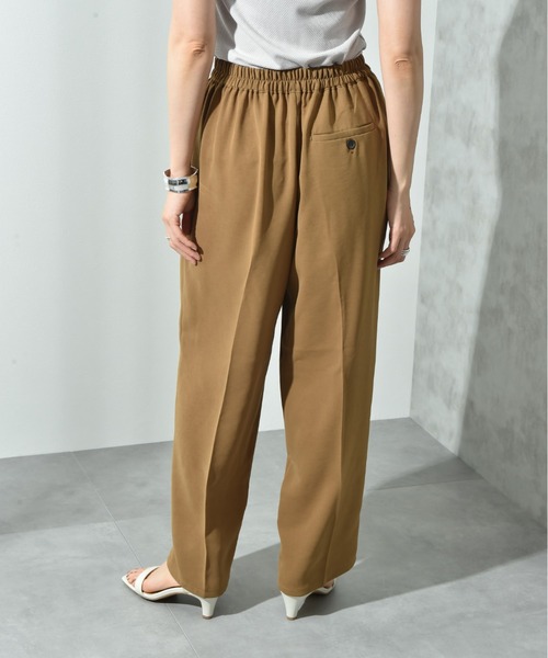 INTERPLANET(インタープラネット)の「サラサラ合繊センタープレスパンツ(その他パンツ・レディース・ブラック/チャコールグレー/ブラウン・FREE)」の22枚目の写真