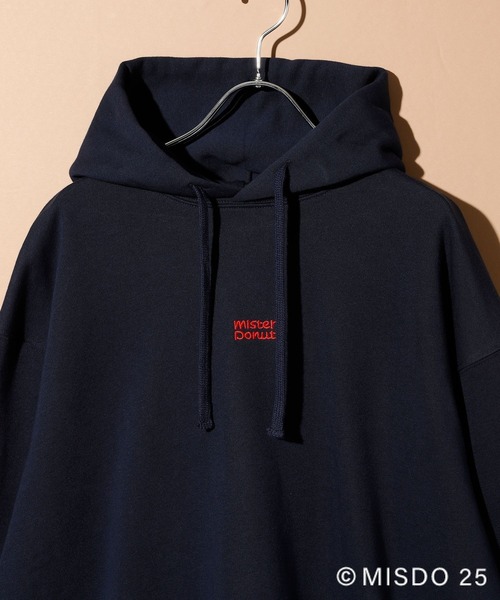 LEPSIM（レプシィム）の「【Mister Donut×LEPSIM】イラストパーカー　286027（パーカー・レディース・グレー/ネイビー・FREE）」の7枚目の写真