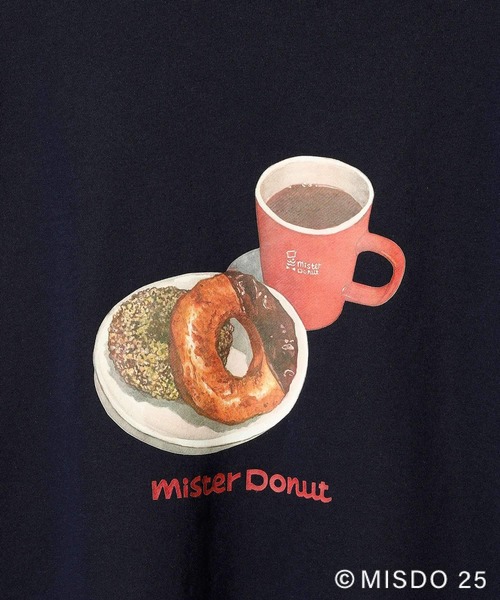 LEPSIM（レプシィム）の「【Mister Donut×LEPSIM】イラストパーカー　286027（パーカー・レディース・グレー/ネイビー・FREE）」の11枚目の写真