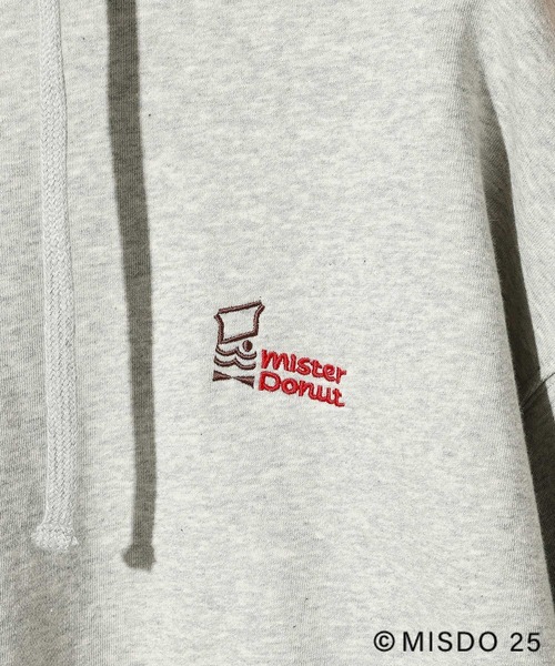 LEPSIM（レプシィム）の「【Mister Donut×LEPSIM】イラストパーカー　286027（パーカー・レディース・グレー/ネイビー・FREE）」の12枚目の写真