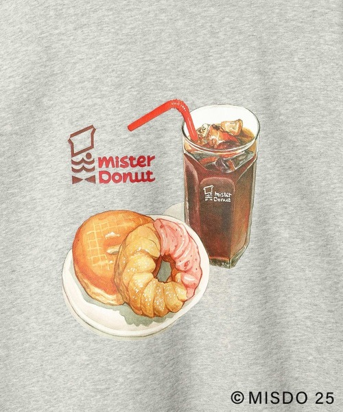 LEPSIM（レプシィム）の「【Mister Donut×LEPSIM】イラストパーカー　286027（パーカー・レディース・グレー/ネイビー・FREE）」の13枚目の写真