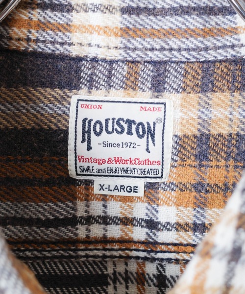 セール】【T6】【HOUSTON】VINTAGE FLANNEL WORK SHIRT / ヴィンテージ
