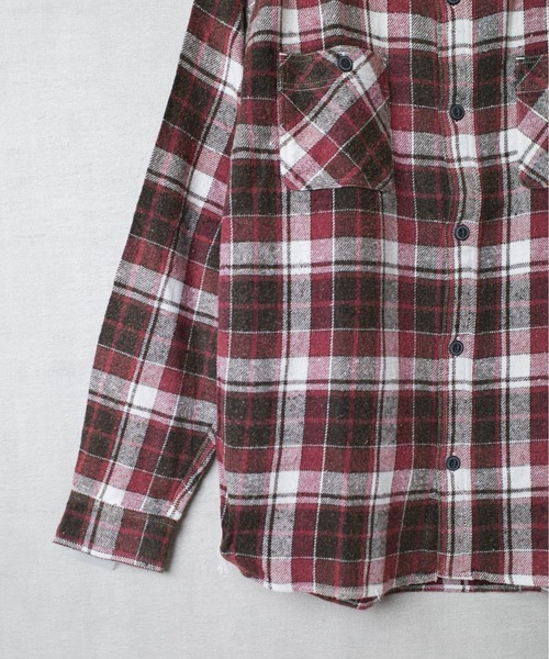 セール】【T6】【HOUSTON】VINTAGE FLANNEL WORK SHIRT / ヴィンテージ