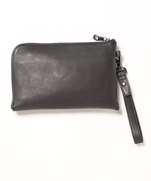 CROWDED CLOSET（クラウデッドクローゼット）の「【JOYA/ジョヤ】リアルレザーコンパクトクラッチバッグ（クラッチバッグ・メンズ・ブラック/ネイビー・FREE）」の3枚目の写真