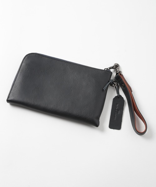 CROWDED CLOSET（クラウデッドクローゼット）の「【JOYA/ジョヤ】リアルレザーコンパクトクラッチバッグ（クラッチバッグ・メンズ・ブラック/ネイビー・FREE）」の8枚目の写真