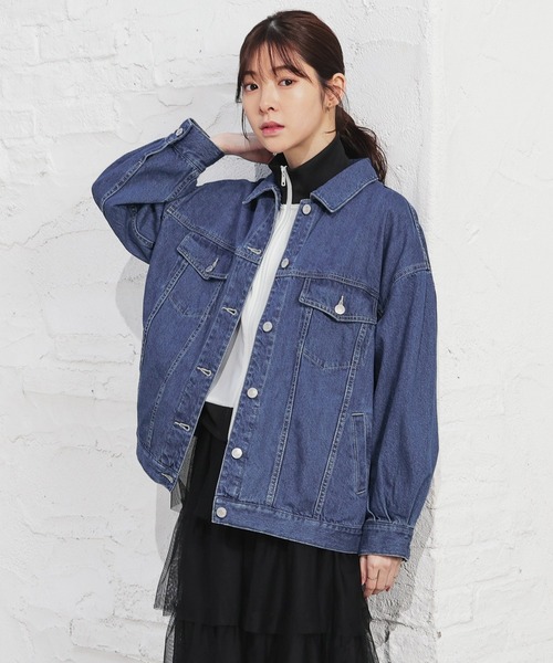 ゆるGジャン（デニムジャケット）｜Honeys（ハニーズ）のファッション