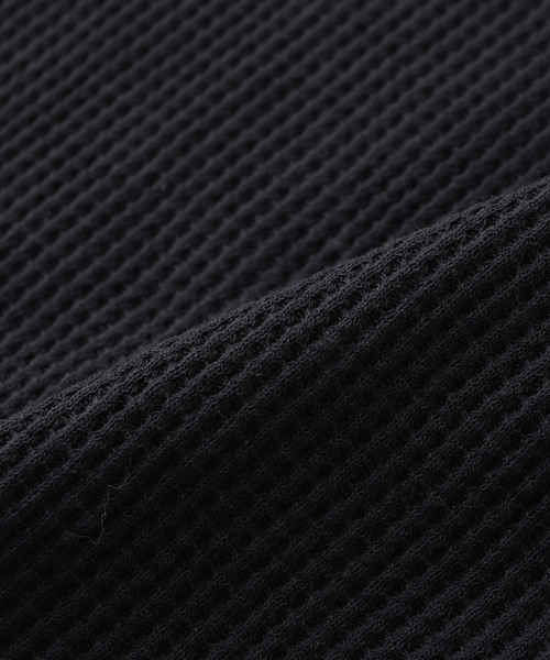 INDERA MILLS(インデラミルズ)の「INDERA MILLS/インデラミルズ Cotton L/S Thermals(Tシャツ/カットソー・メンズ・ブラック/アイボリー・MEDIUM/LARGE)」の4枚目の写真