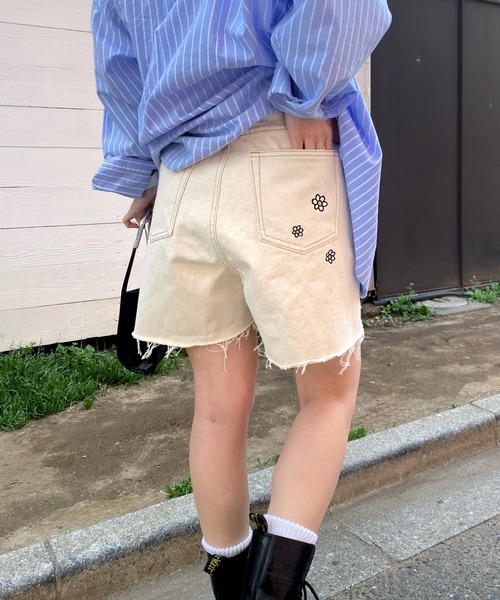 セール/ブランド古着】デニムショートパンツ（デニムパンツ）｜WHO 