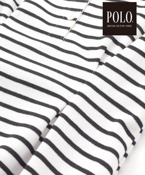 SLAP SLIP(スラップスリップ)の「【POLO BCS(ポロ・ビーシーエス)×SLAP SLIPコラボ】【お揃い】無地ボーダーライン襟ポロシャツワンピース(80~130cm)(ワンピース・キッズ・ネイビー/ブラック系その他・80cm/90cm/100cm/130cm/110cm/120cm)」の5枚目の写真