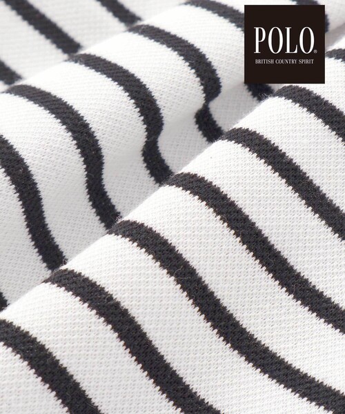 SLAP SLIP(スラップスリップ)の「【POLO BCS(ポロ・ビーシーエス)×SLAP SLIPコラボ】【お揃い】無地ボーダーライン襟ポロシャツワンピース(80~130cm)(ワンピース・キッズ・ネイビー/ブラック系その他・80cm/90cm/100cm/130cm/110cm/120cm)」の3枚目の写真