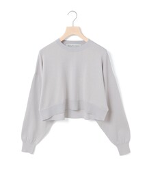 MidiUmi ショートニットプルオーバー