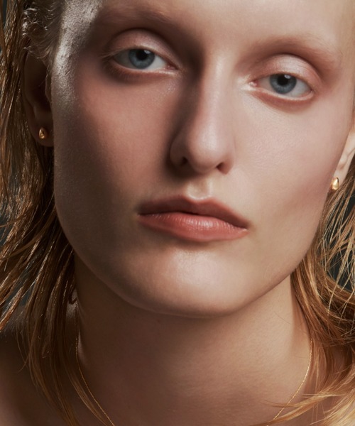 les bonbon】K18 drip pierce/ドリップ ピアス M（ピアス（両耳用