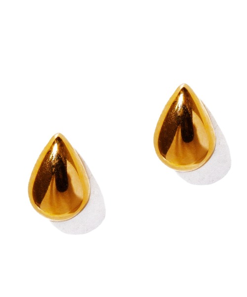 les bonbon】K18 drip pierce/ドリップ ピアス M（ピアス（両耳用