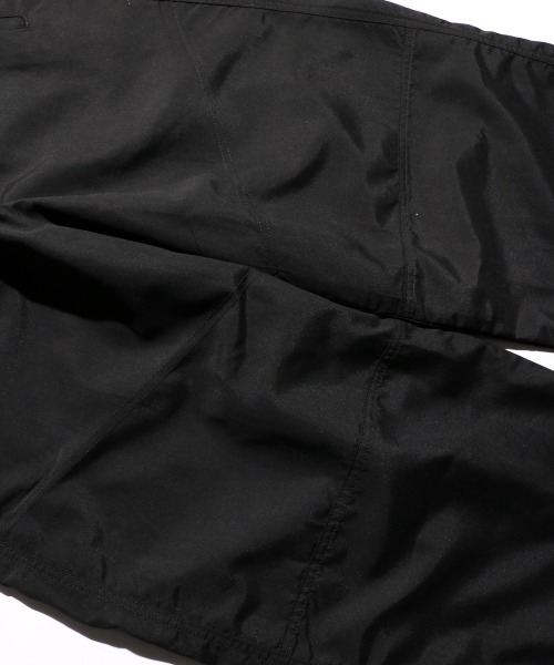 WILLY CHAVARRIA(ウィリーチャバリア)の「WILLY CHAVARRIA / ウィリーチャバリア RAVER PANTS POLYESTER レイバーパンツ バギーパンツ(デニムパンツ・メンズ・ブラック・LARGE)」の7枚目の写真