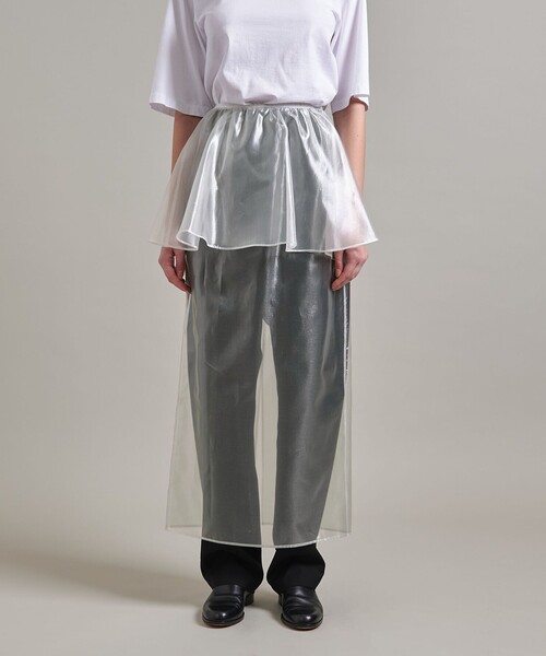 LOEFF（ロエフ）の「＜LOEFF＞JELLYFISH スカート（スカート・レディース・ホワイト・1/0）」の5枚目の写真